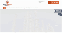 Desktop Screenshot of pipespoolservices.com